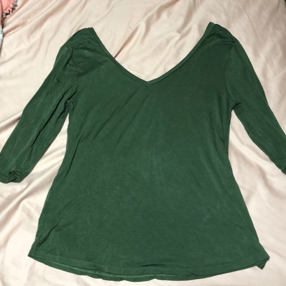 Green So 3/4 sleeve